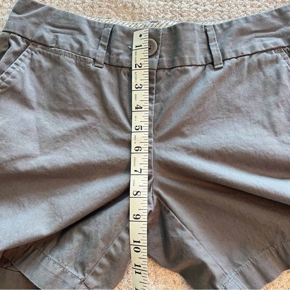 Ann Taylor LOFT Gray Shorts “The Riviera Short” Size 0 - Picture 7 of 9